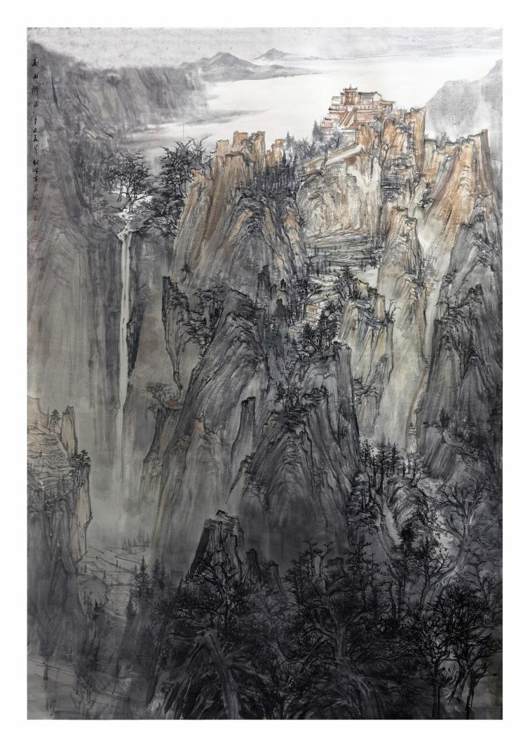 作品名称:《高山仰止》