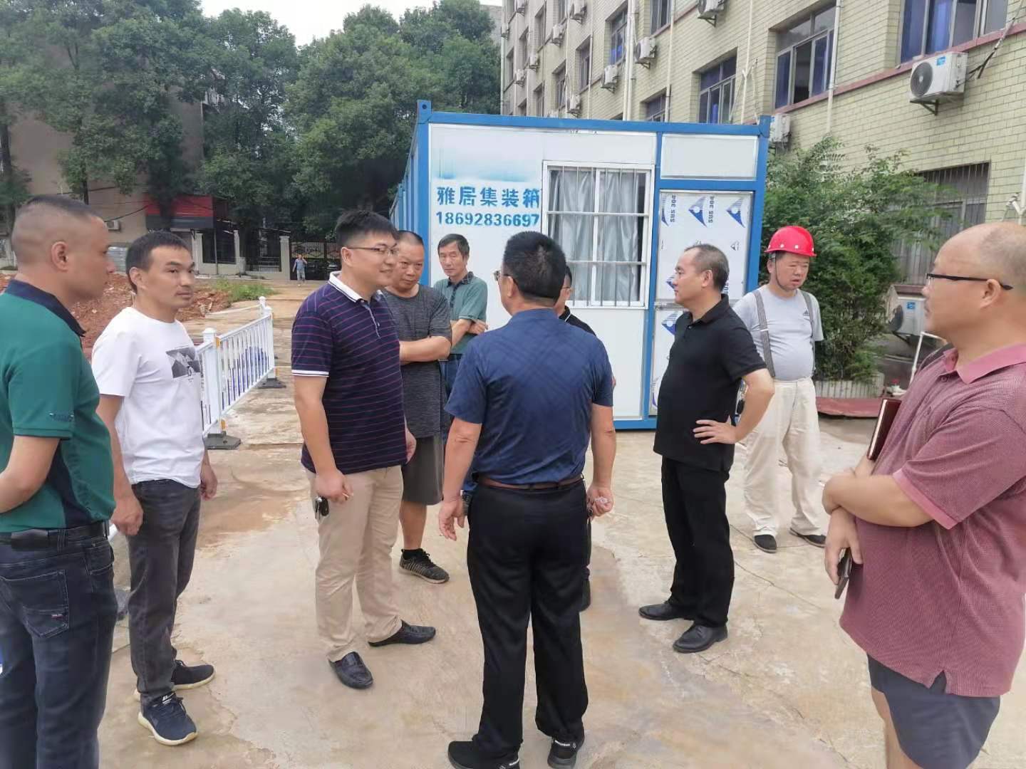 学校阳光公寓食堂建设工地