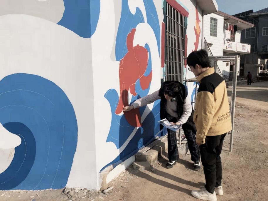 贺平老师指导学生创作