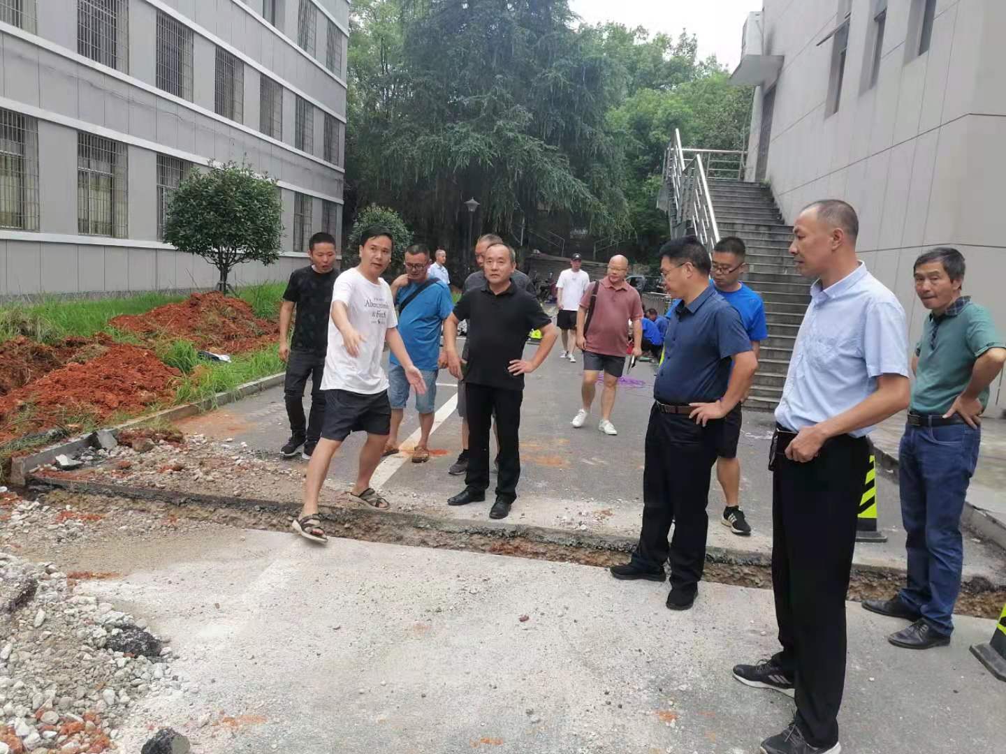 节水型校园建设管网改造工程工地